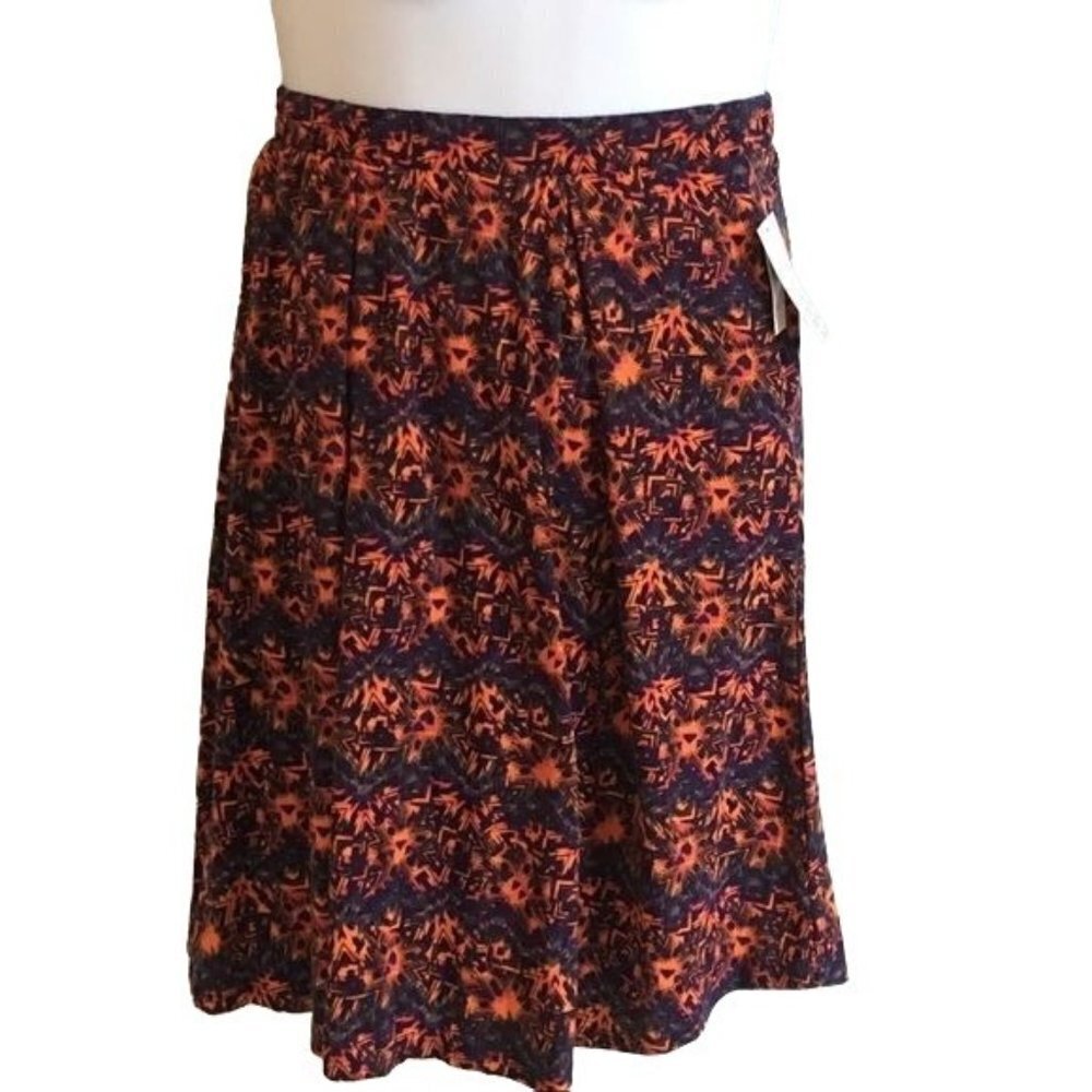 LuLaRoe Madison Skirt with Pockets XL NEW with Tags